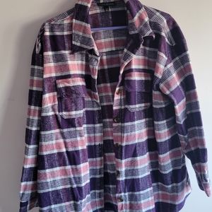 Lane Bryant flanel jacket